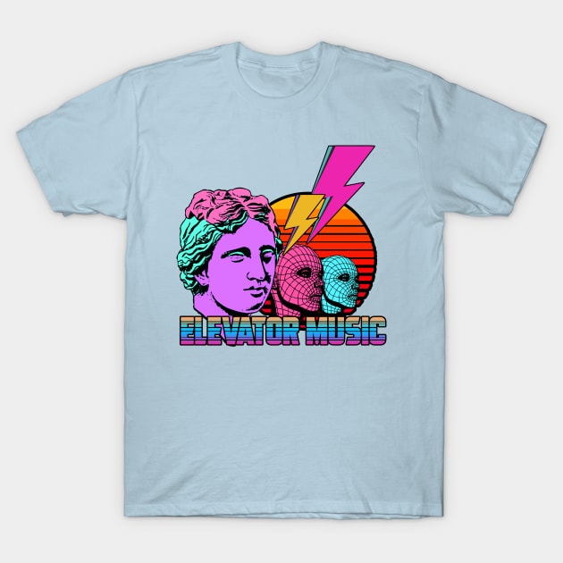 RETROWAVE 80S T-Shirt by theanomalius_merch